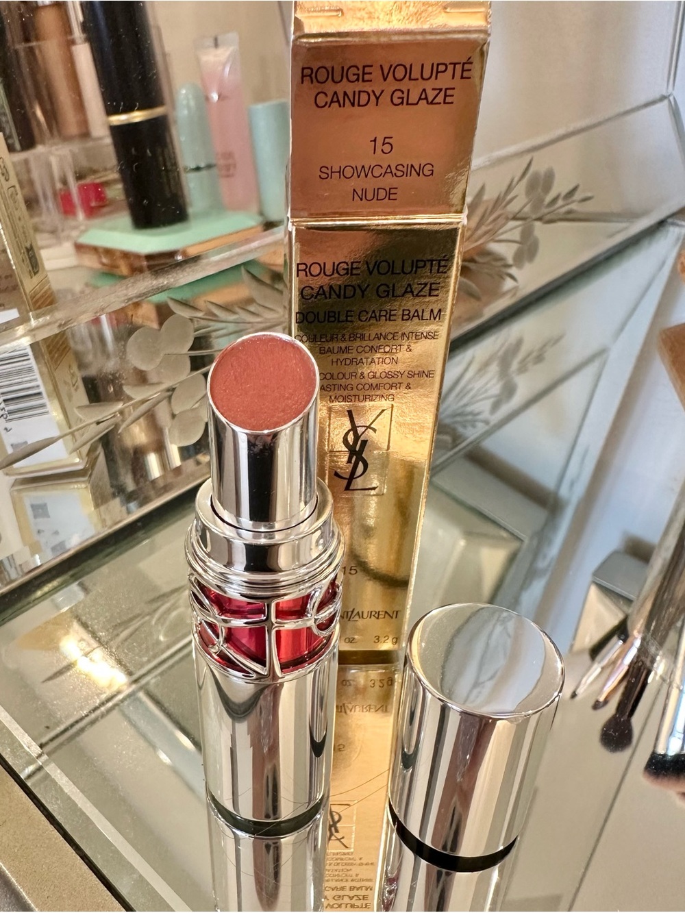 YSL Candy Glaze Lip Gloss Stick “15”
